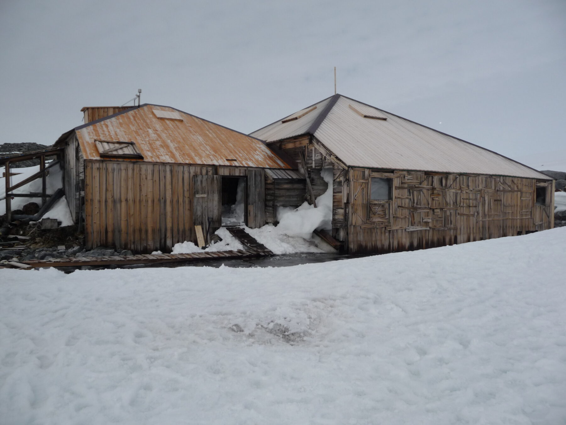 Sir Douglas Mawson's hut in East Antarctica.