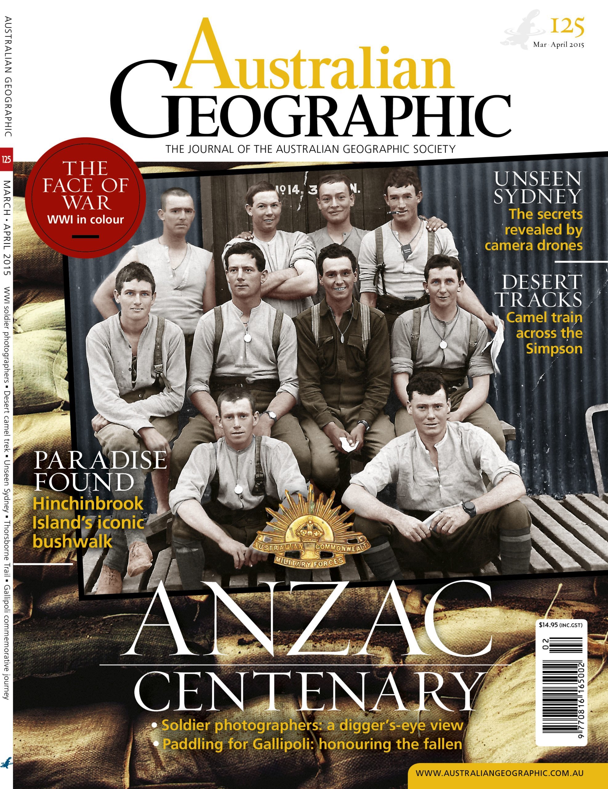 Australian Geographic Issue 125 2015 March April Australian Geographic