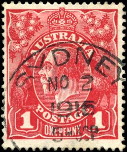 australians commemorating issued