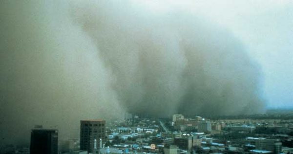 On this day: A mighty dust storm rolls into Melbourne ...