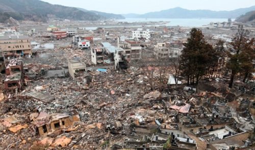Japan tsunami in which year