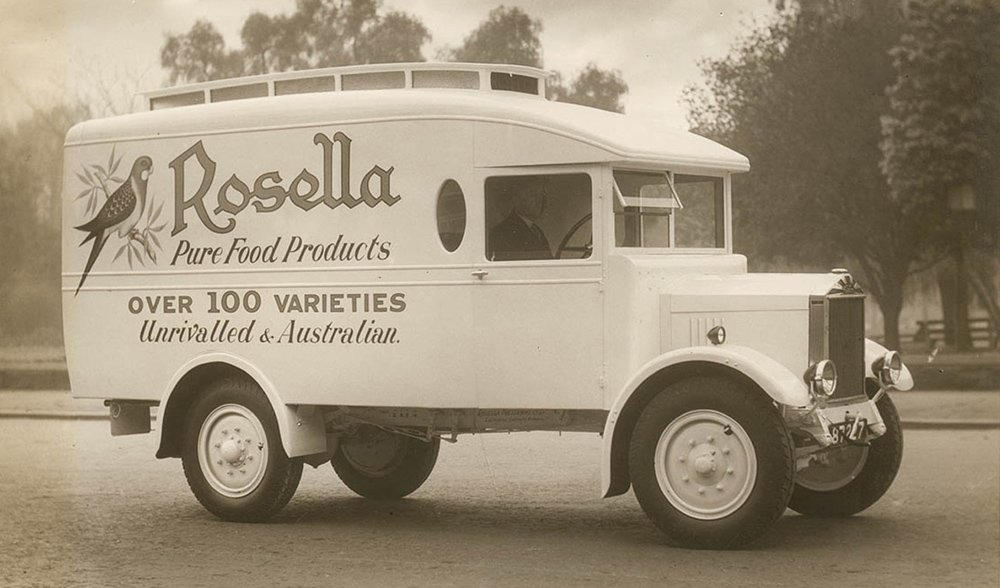 Znalezione obrazy dla zapytania 1940s Food Delivery Truck