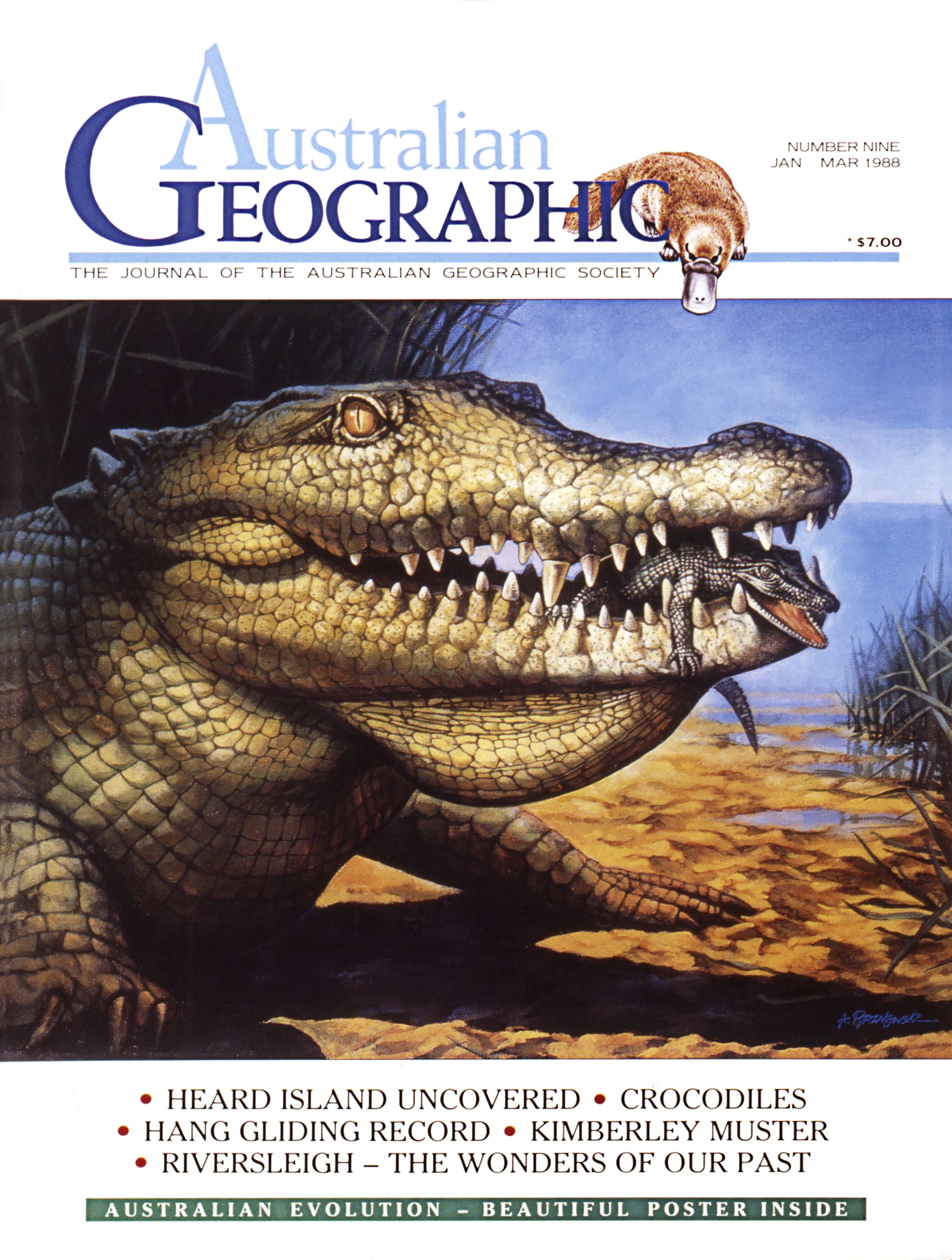 Australian Geographic Issue 009 1988 January March Australian