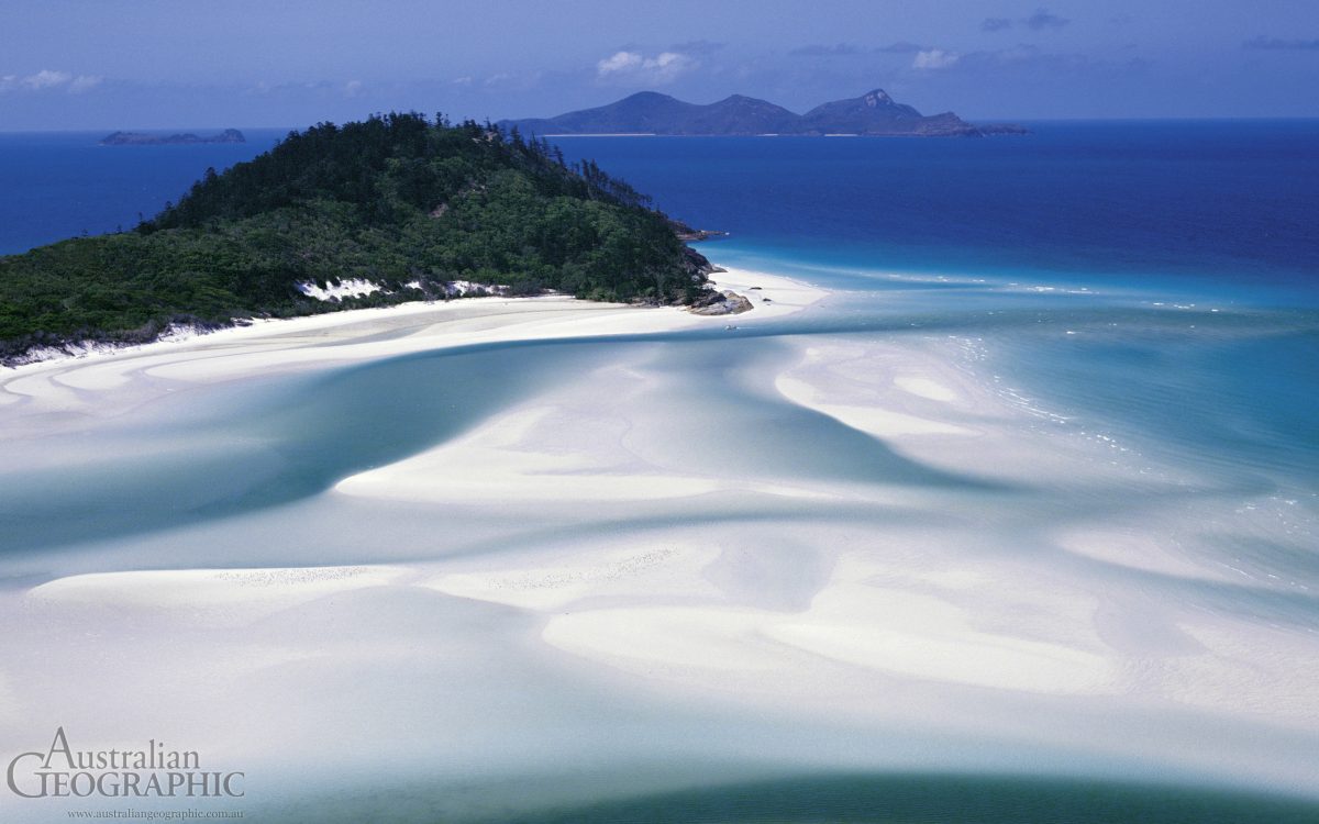 Images of Australia Whitehaven Beach, Whitsundays, Queensland Australian Geographic