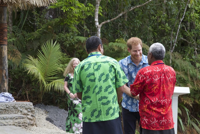 prince harry queen's canopy