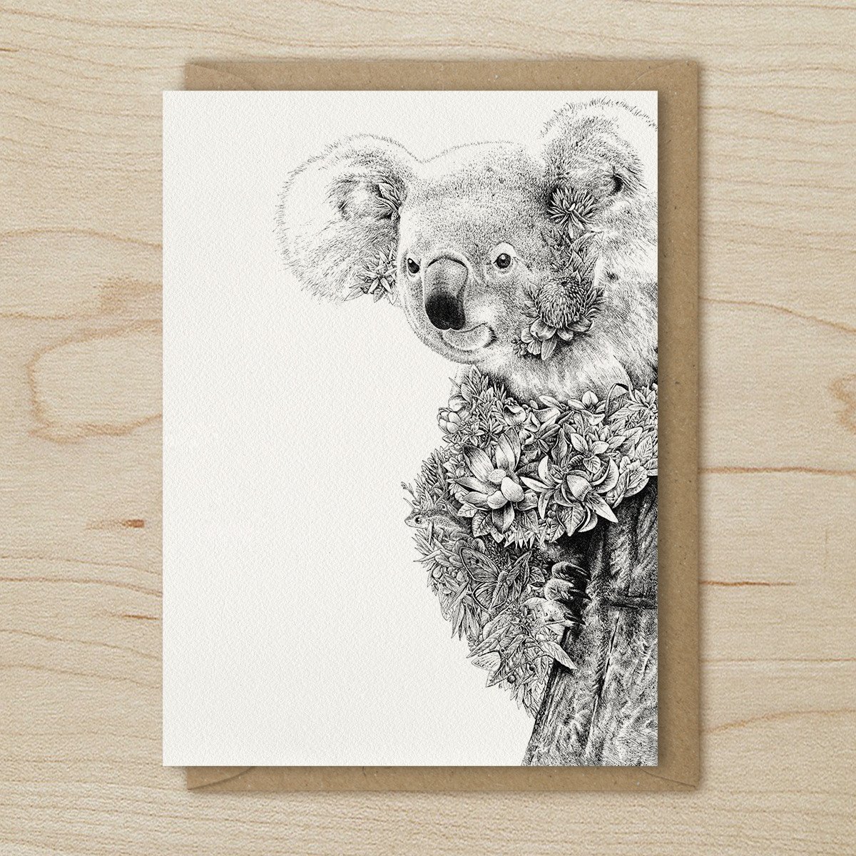 Printable Koala Greeting Card Printable Free