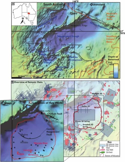 Ancient volcanoes discovered in central Australia Ancient volcanoes discovered in central Australia