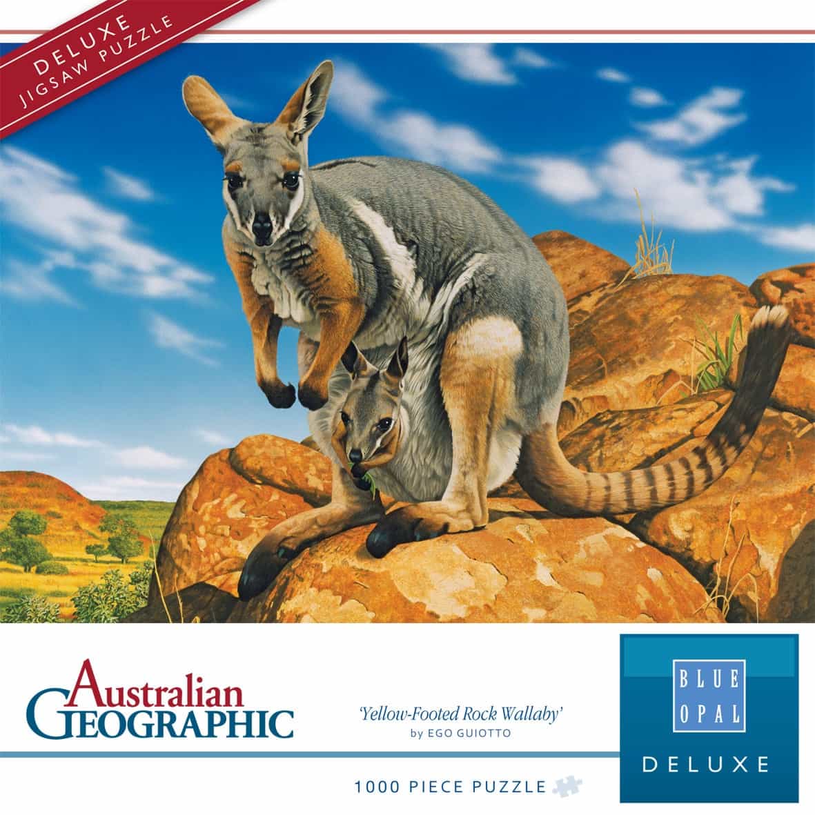 Wallaby Jigsaw Puzzle Australian Geographic