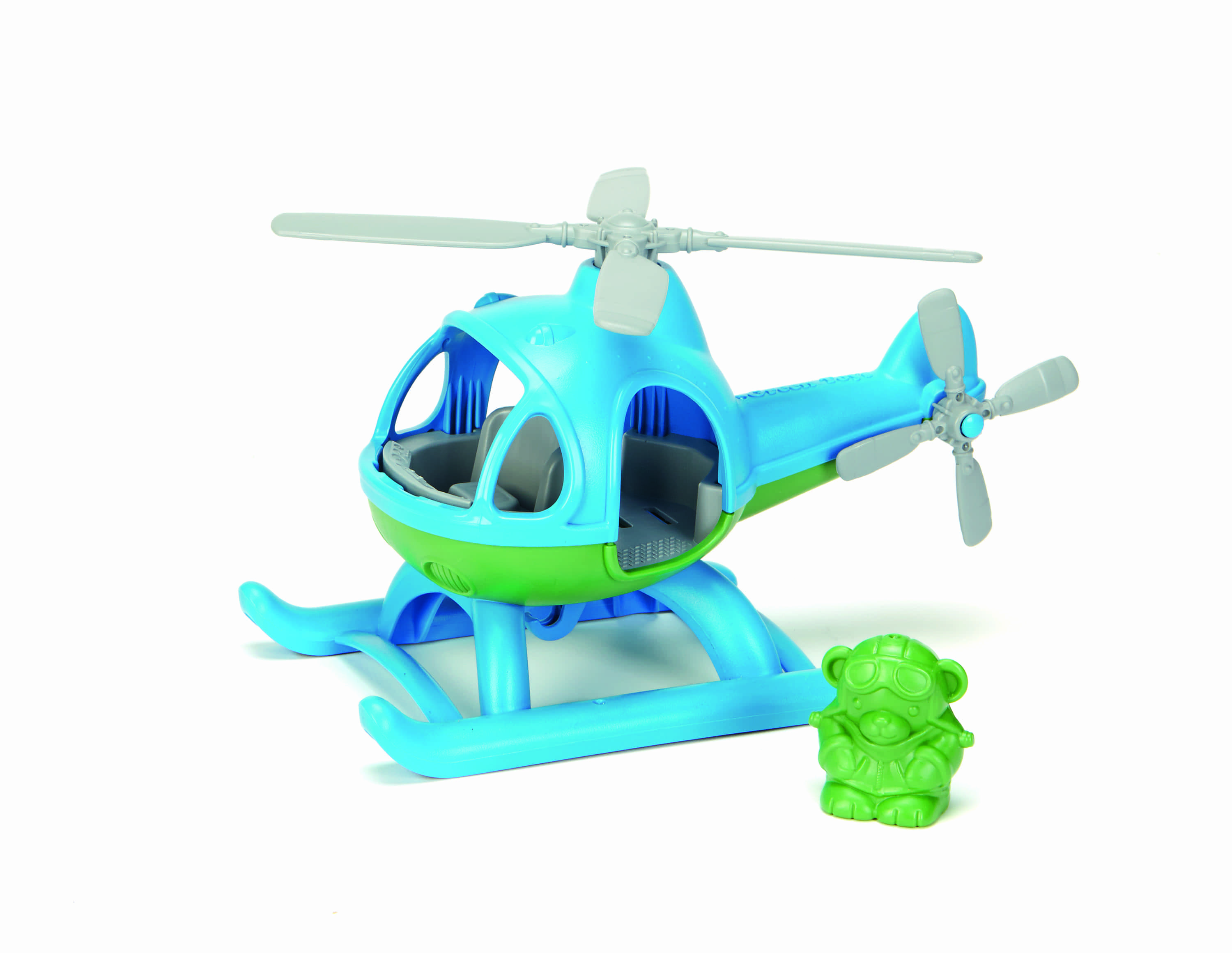 helicopter green toys