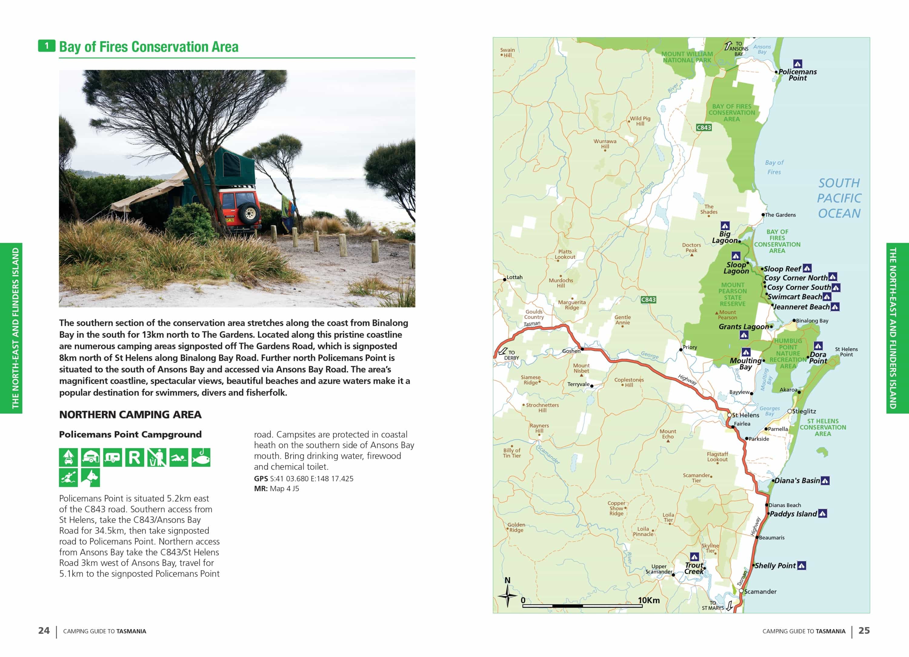 Camping Guide to Tasmania 5th Edition Australian Geographic
