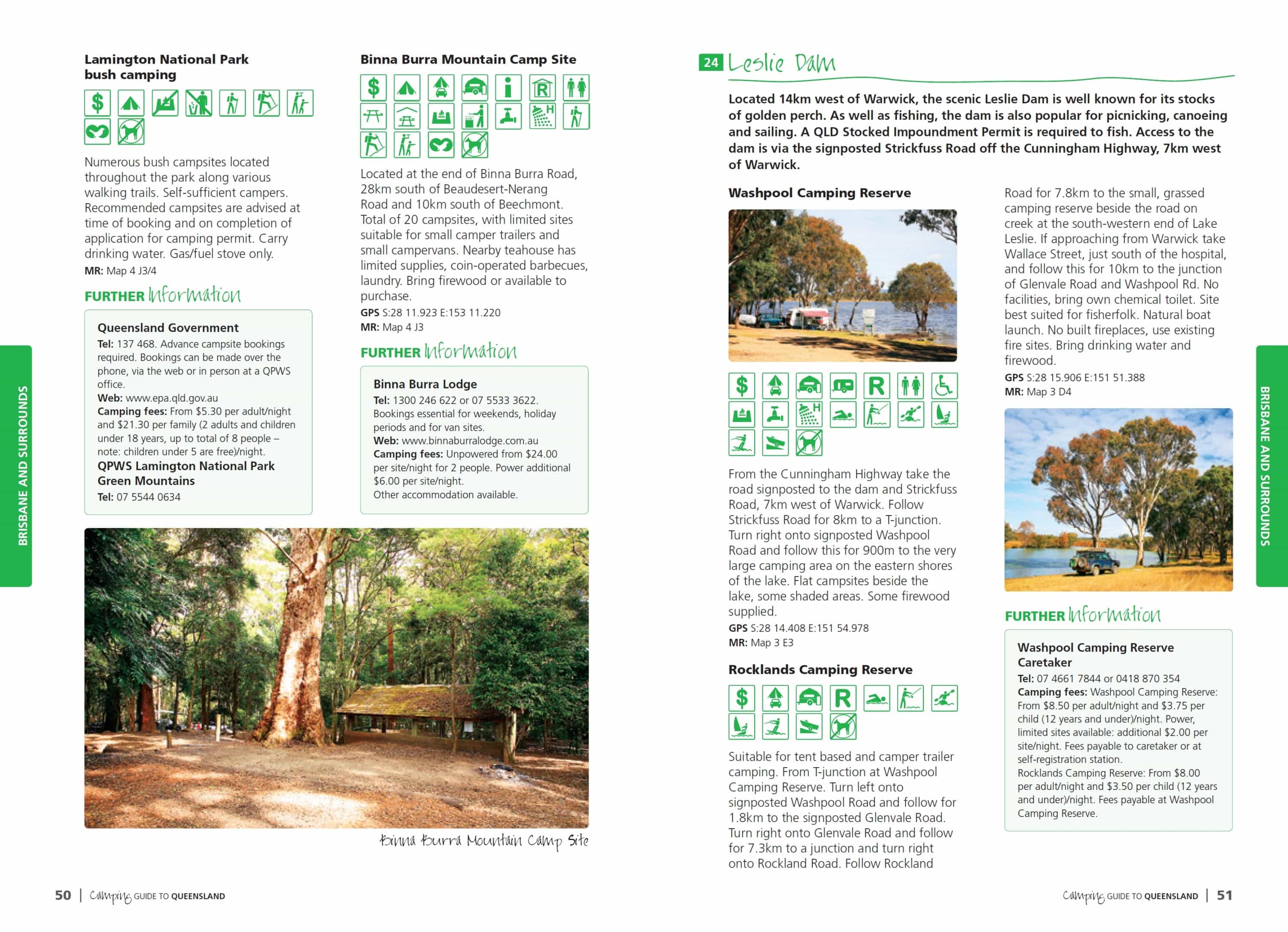 Camping Guide to Queensland 5th Edition Australian Geographic