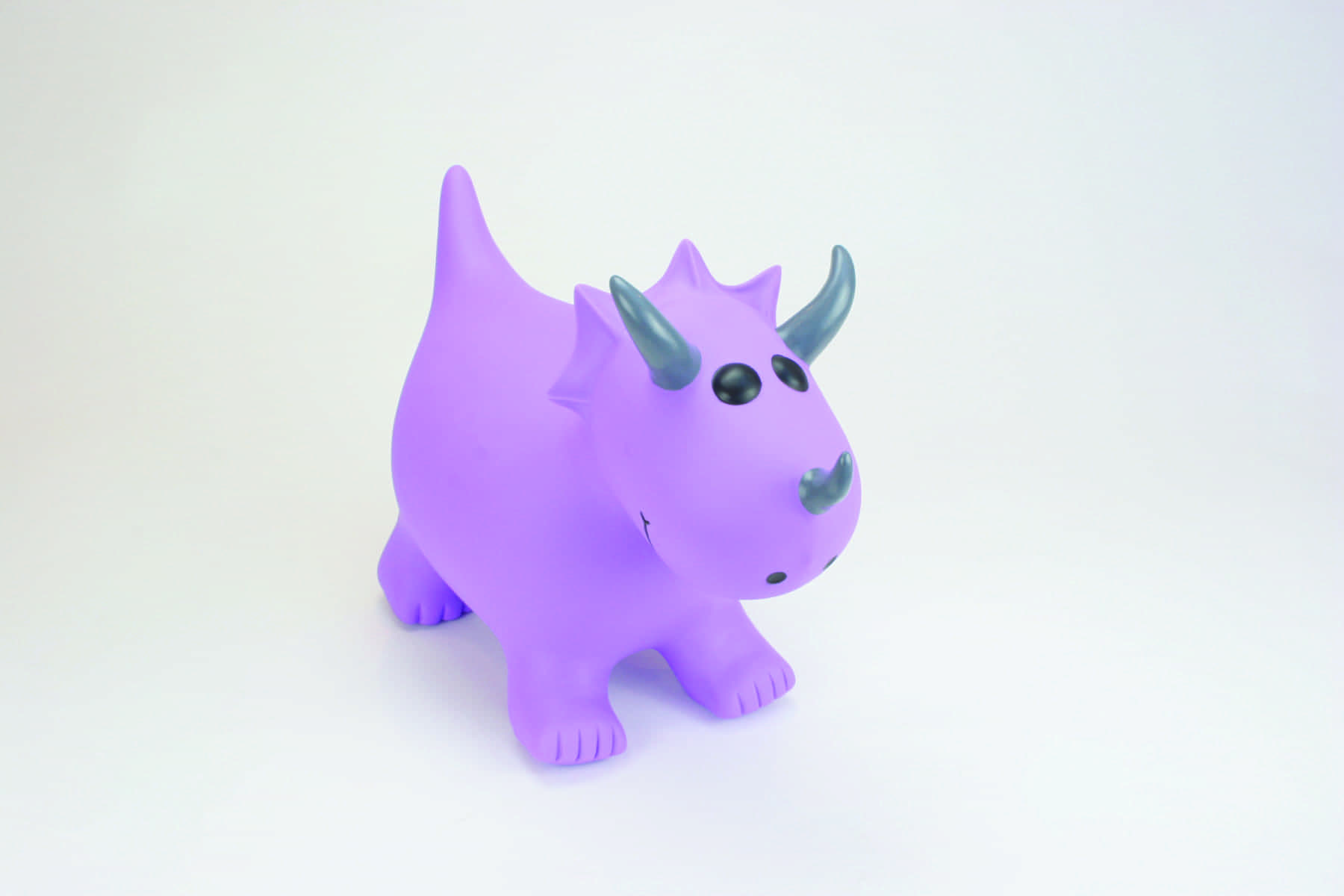 purple triceratops stuffed animal