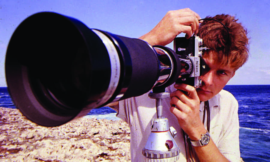 Mal with Camera 1966