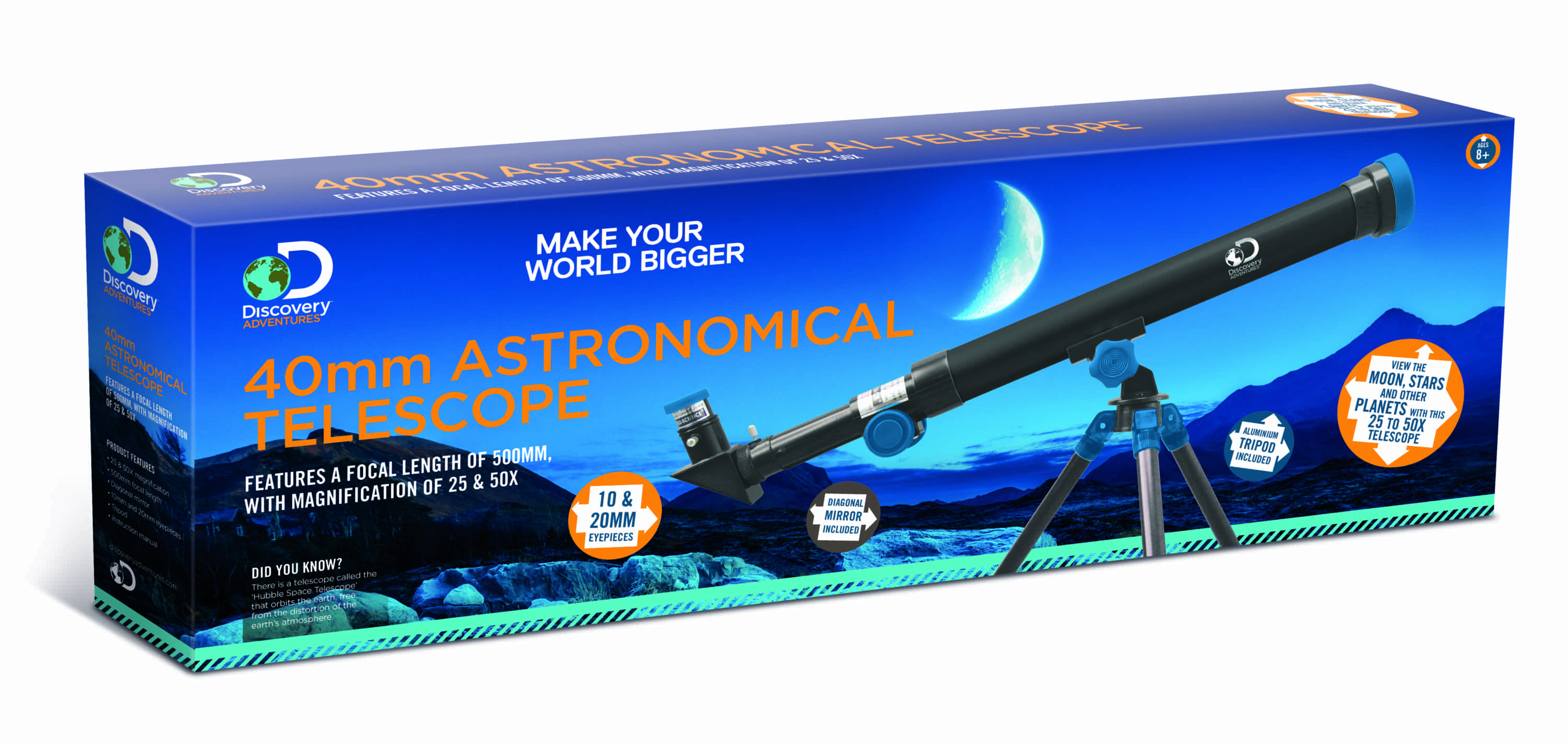 discovery 40mm astronomical telescope