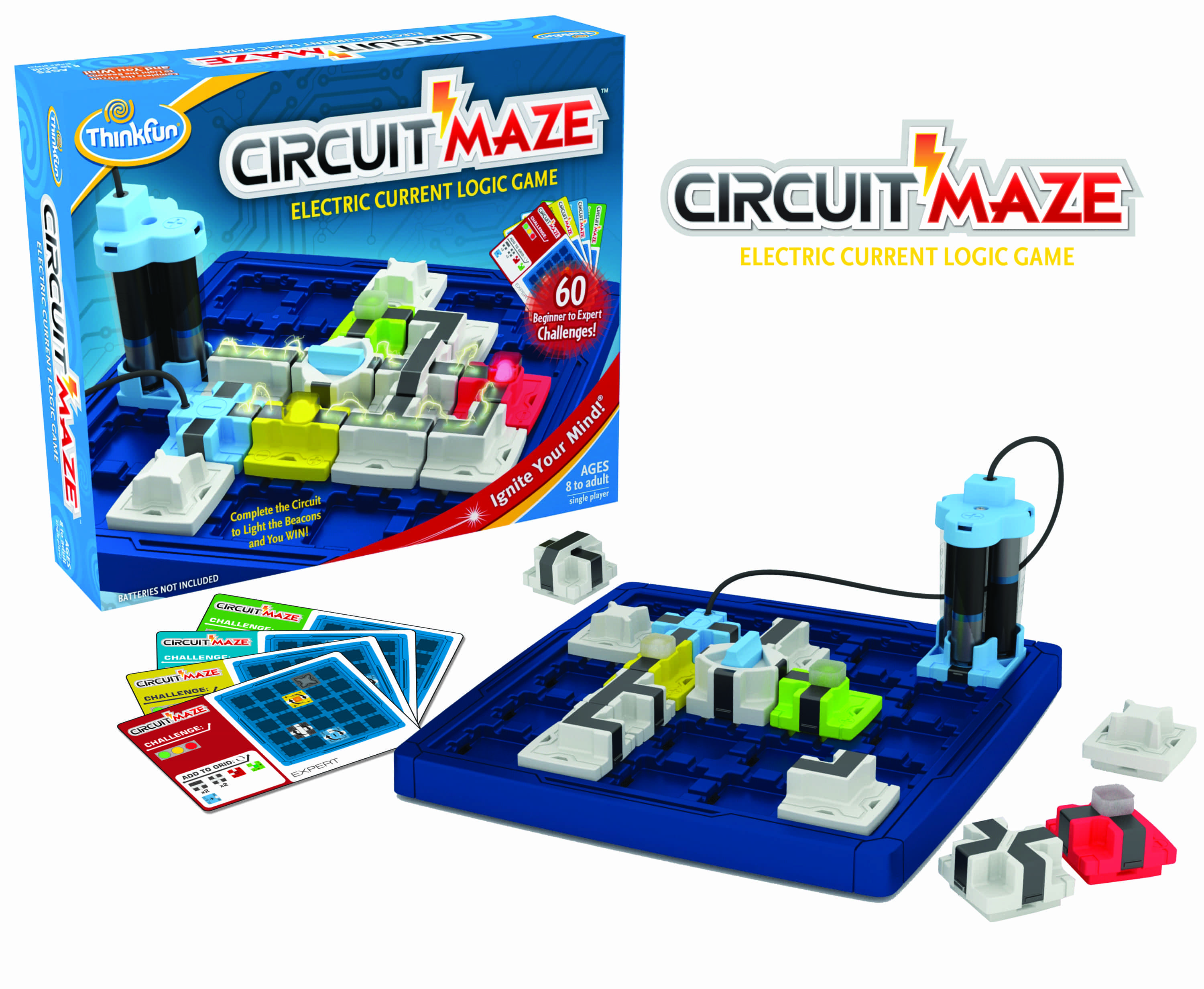 настольная игра thinkfun. Think fun. Thinkfun головоломки. гравитационный 3d лабиринт. лабиринт электрической цепи circuit maze.