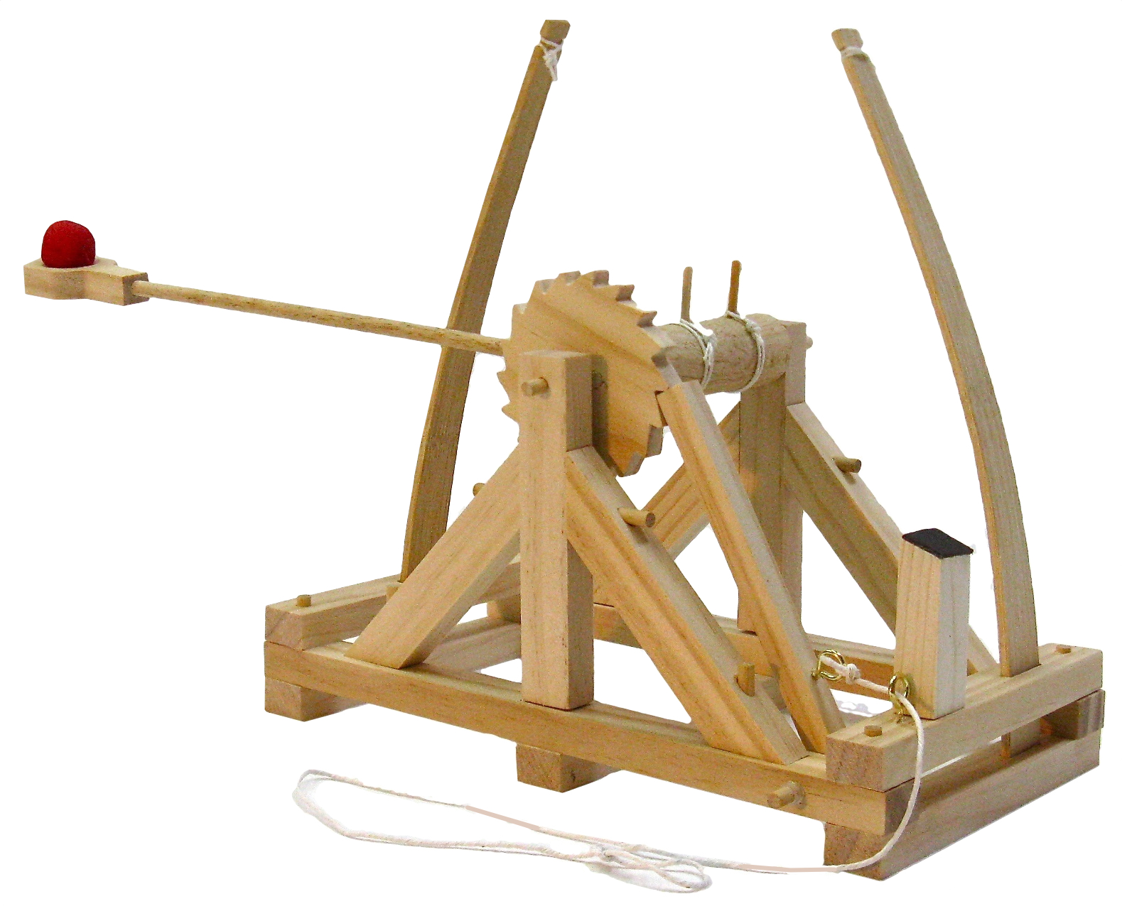 Pathfinders Da Vinci Catapult Wooden Kit Australian Geographic