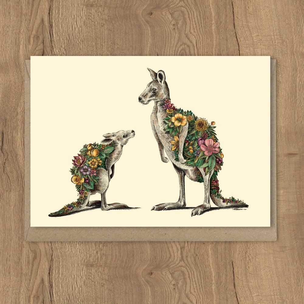 Greeting Card Set (Australian Families) Australian Geographic