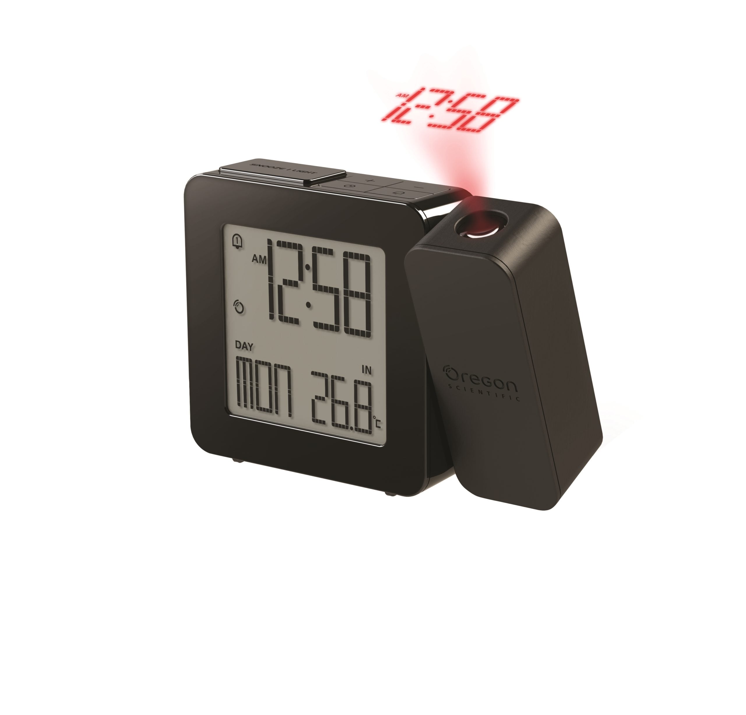Oregon Scientific Projection Clock: Black - Australian Geographic
