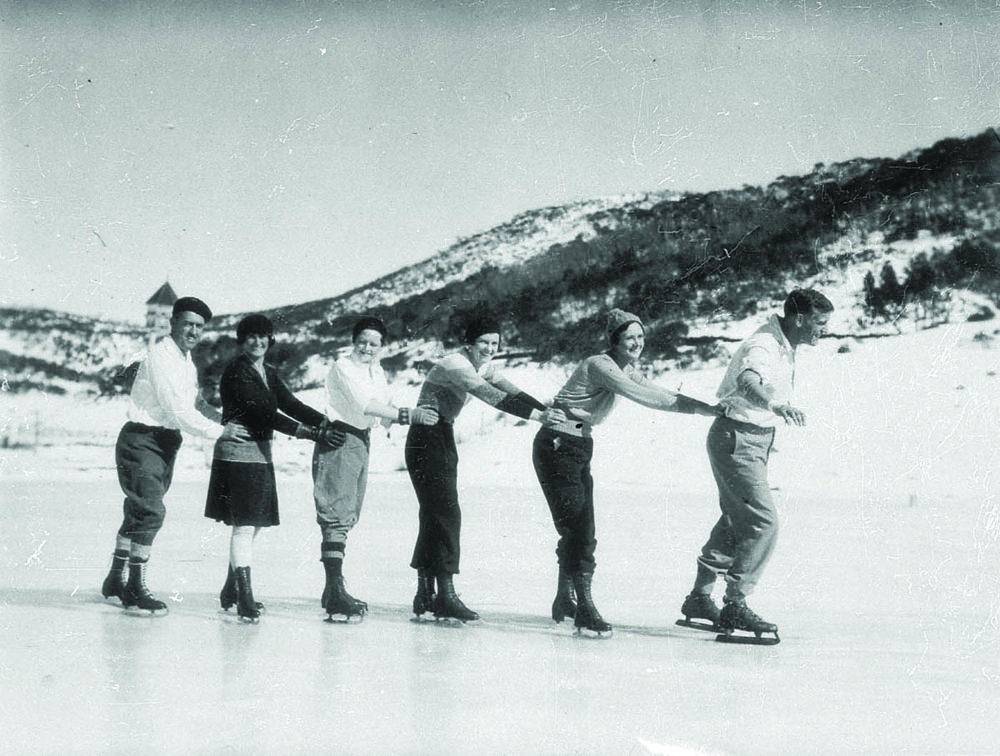 Snapshot Skating on very thin ice Australian Geographic