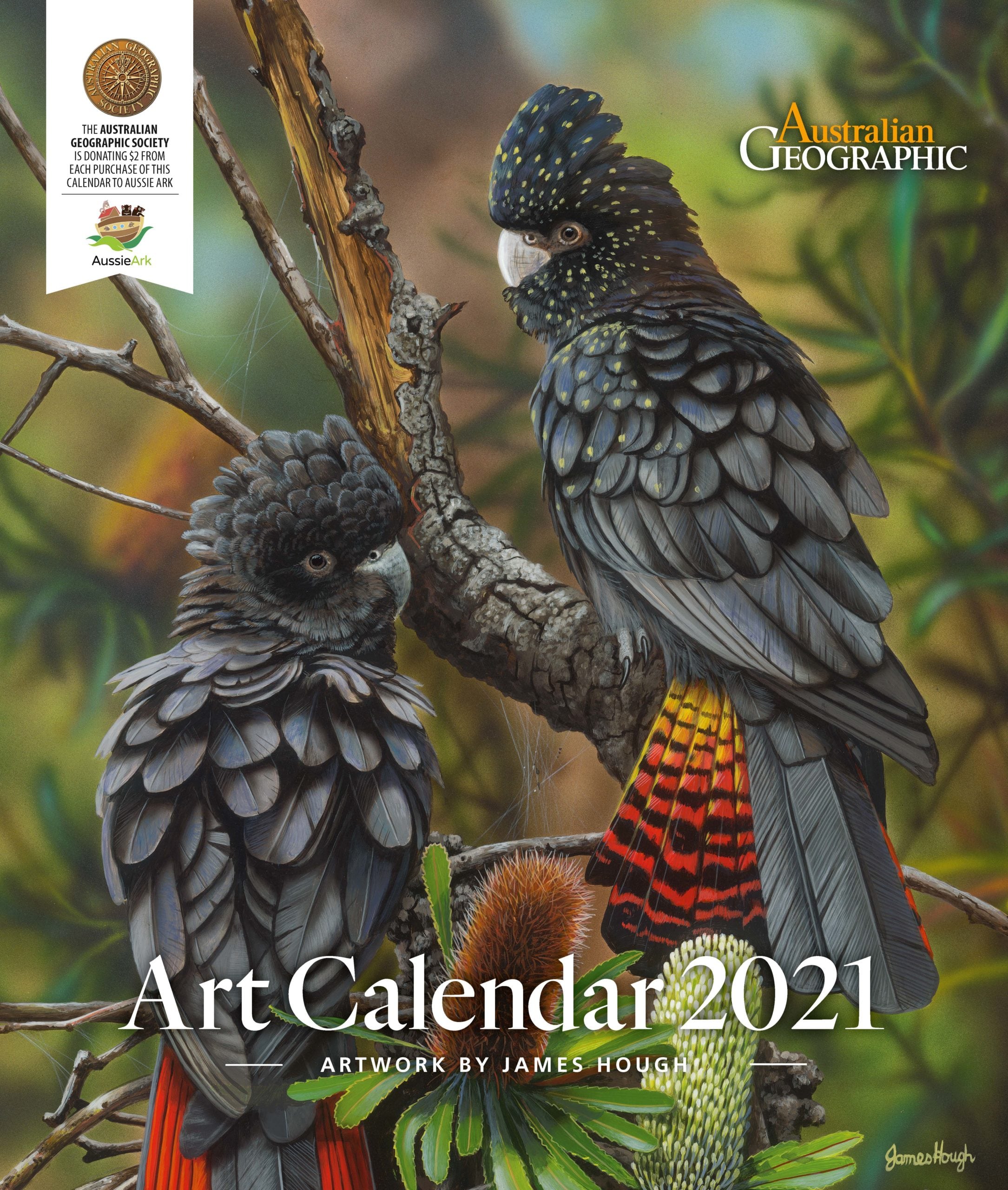 Australian Geographic Art Calendar 2025 Printable Farica Hildagarde
