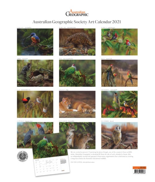 Australian Geographic Art Calendar 2021 Australian Geographic