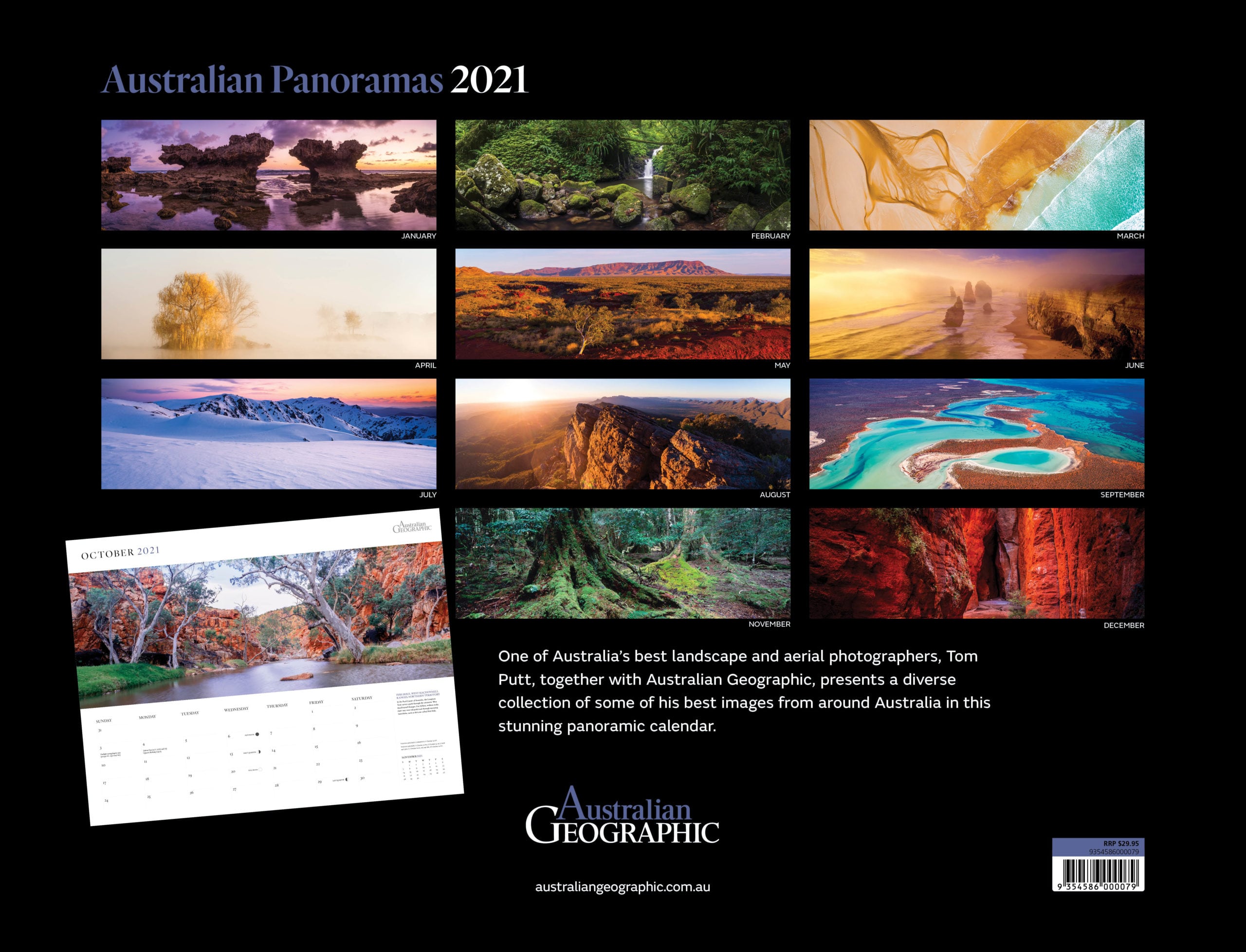 Australian Geographic Panoramas Calendar 2021 - Australian ...