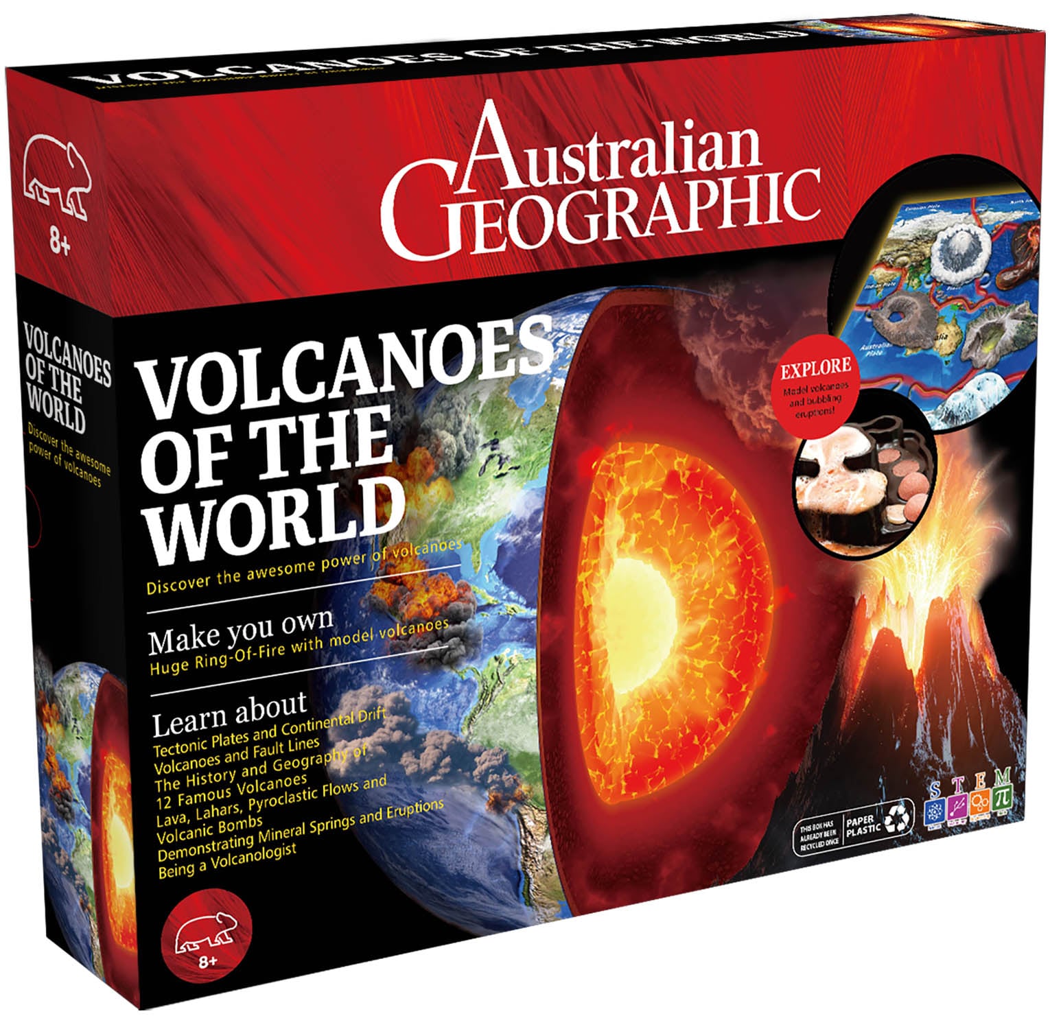 Australian Geographic: Volcanos Of The World Australian Geographic