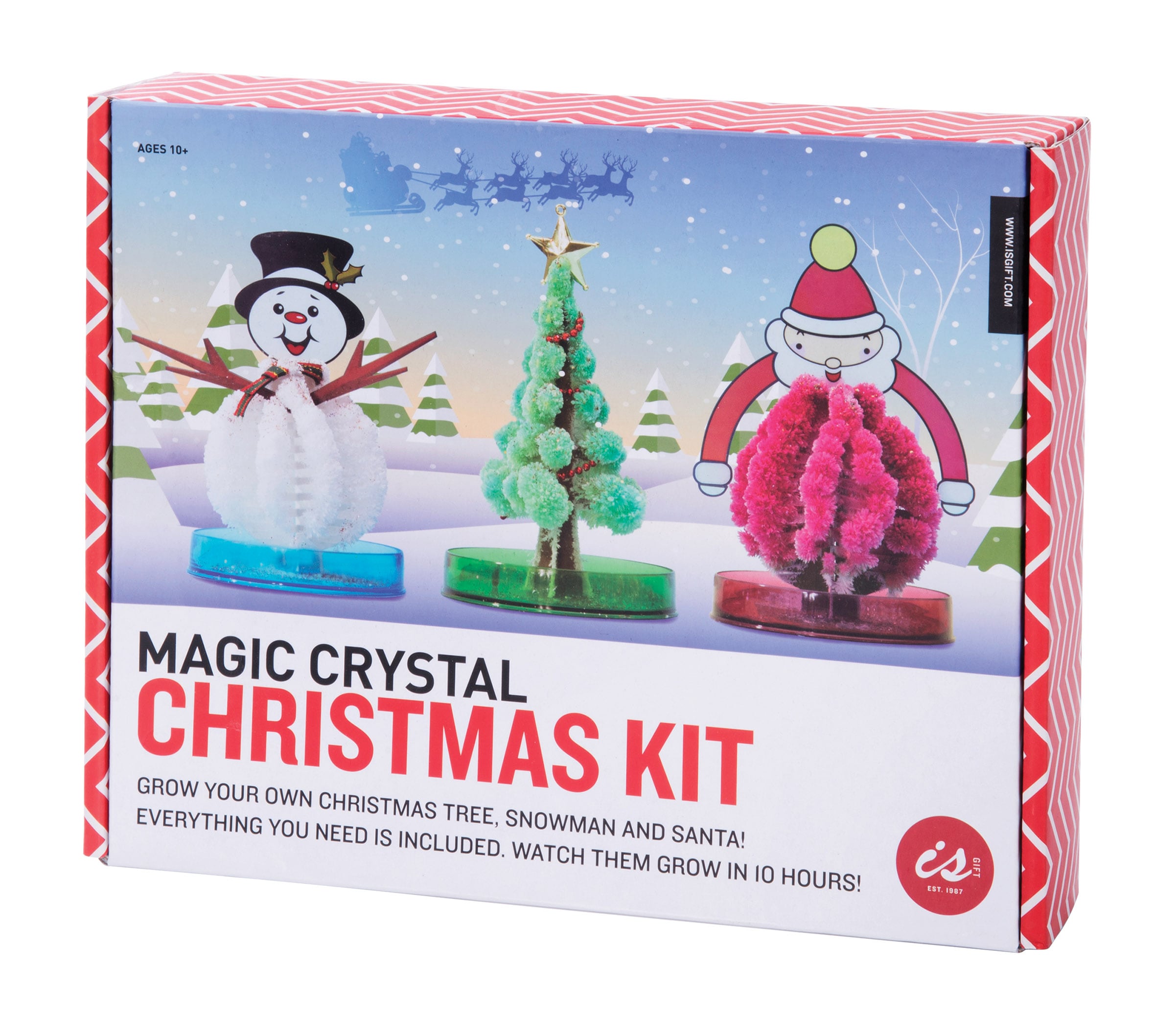 IS GIFT Magic Crystal Christmas Kit Australian Geographic