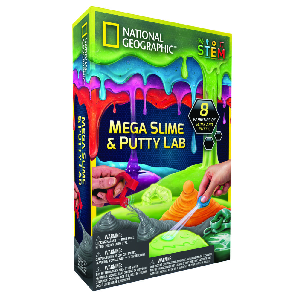 National Geographic Mega Slime and Putty Lab Australian Geographic