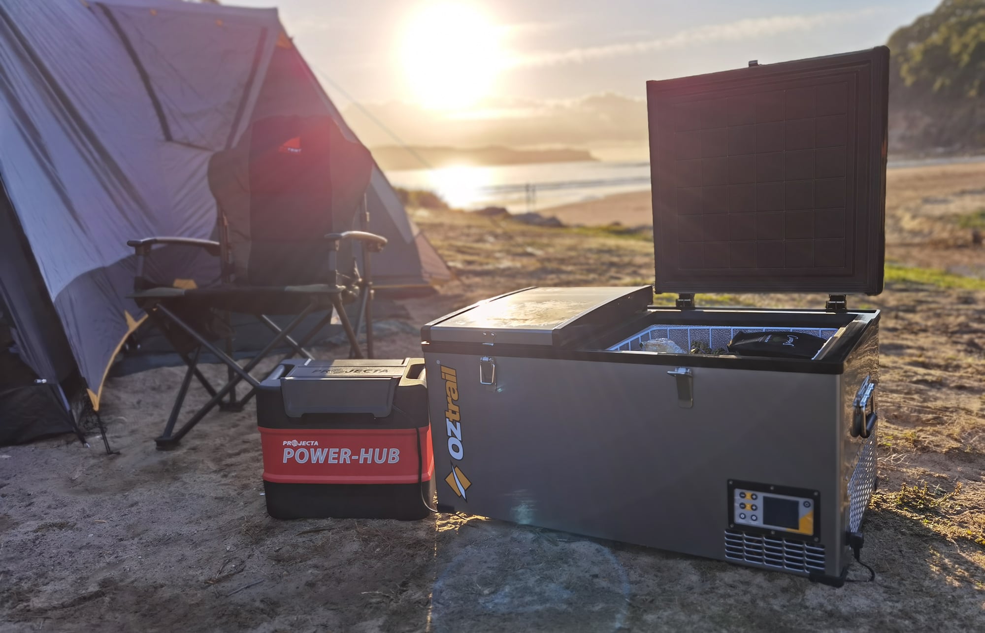 Oztrail fridge clearance freezer