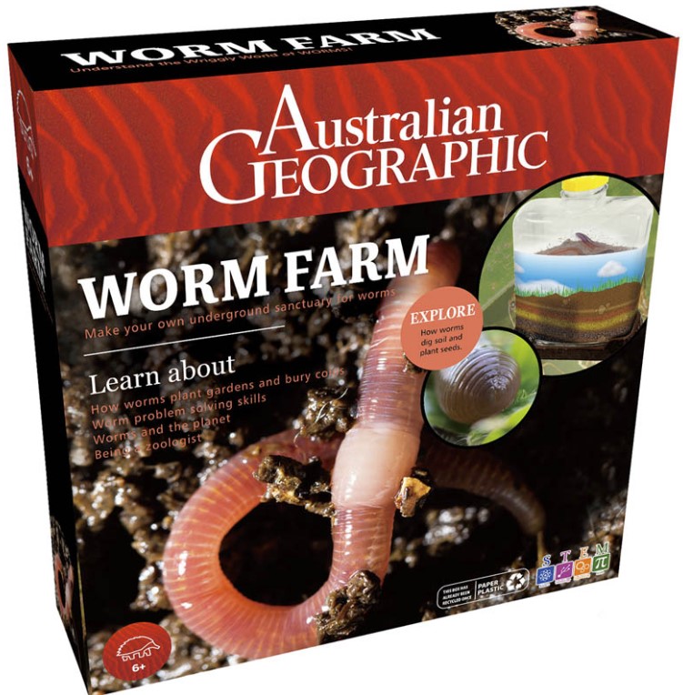 Australian Geographic Worm Farm Australian Geographic