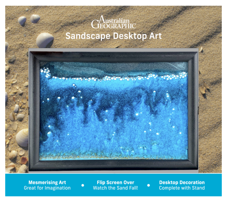 Australian Geographic Sandscape Desktop Art Blue Australian Geographic