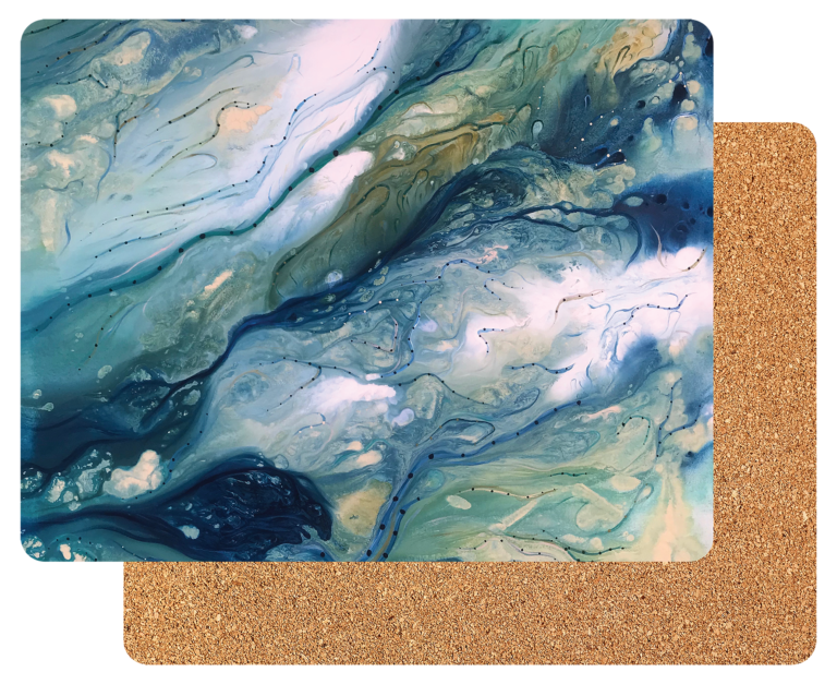 Indigenous Art Cork Back Placemats (Set of 6) Warden Australian