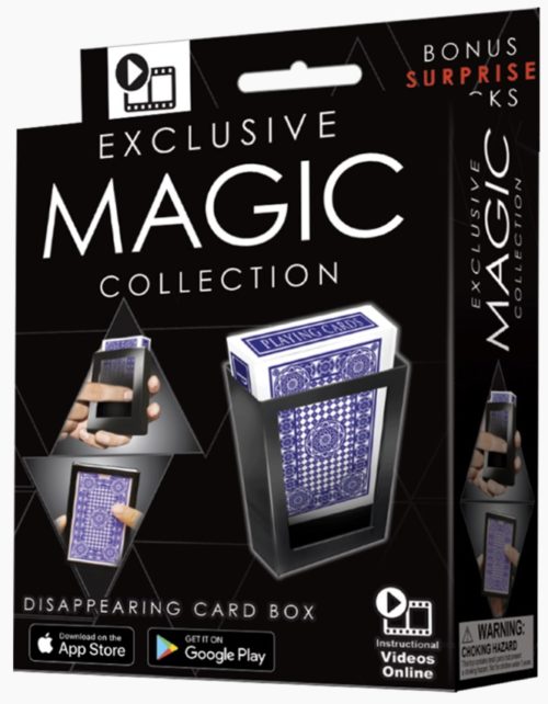 Exclusive Magic Collection Vanishing Card Box Australian Geographic