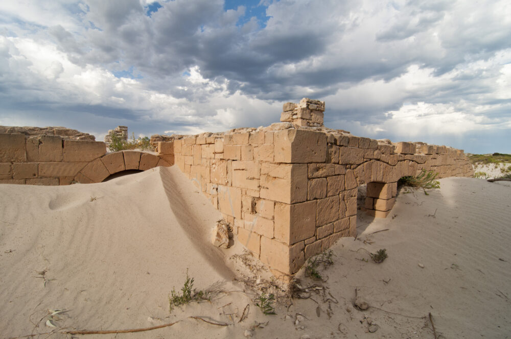 Now a ghost town, Eucla owes its hey day to the telegraph station