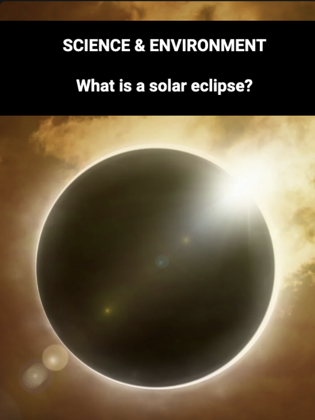 Image for article: What is a solar eclipse?