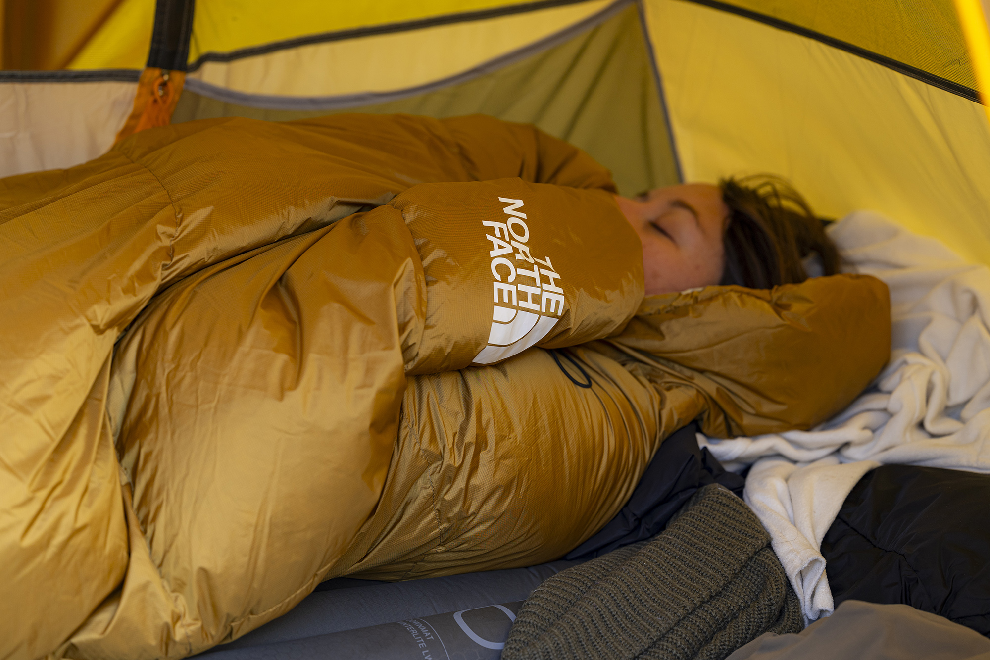 Image for article: The North Face Gold Kazoo Eco sleeping bag: Tested