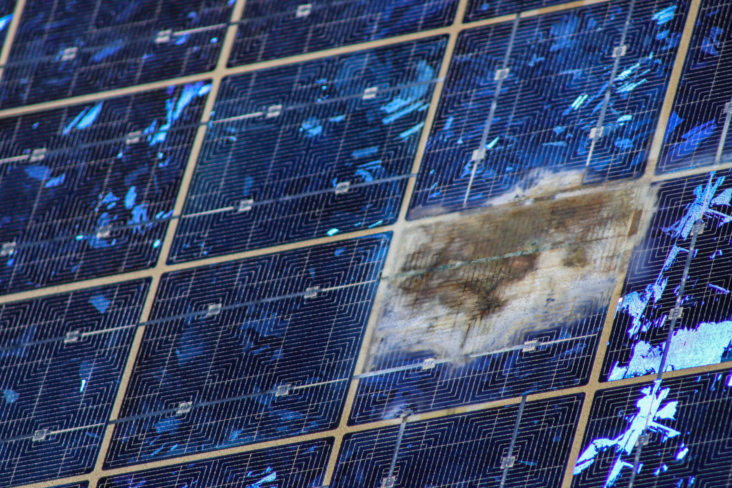 Even solar panels can’t handle the increasing heat