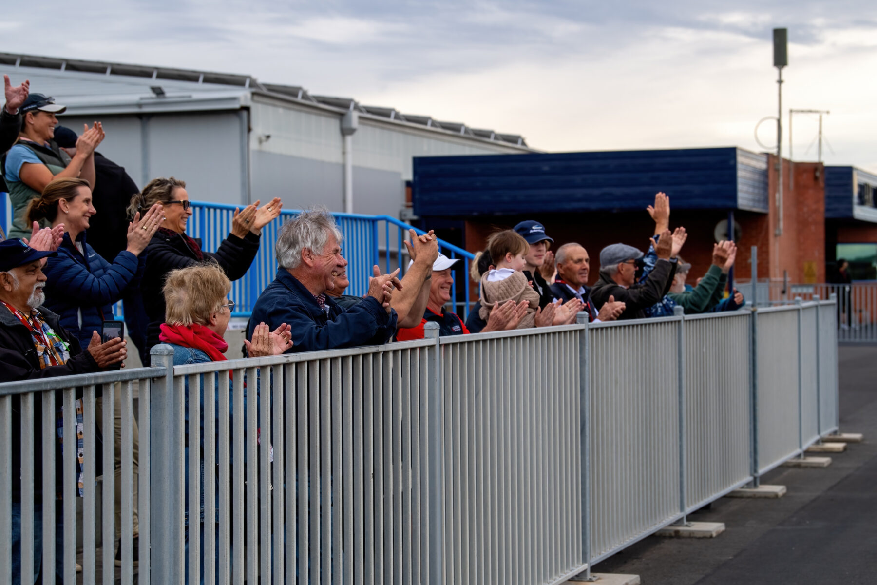 Family, friends and supporters of Michael Smith, 2016 Adventurer of the Year cheer and clap as he arrives in his Chaika LLC L65 Seabear Southern Sun at RAAF Base Point Cook before he leaves to recreate the first circumnavigation of Australia that took place 100 years ago. *** Local Caption *** Adventurer, Michael Smith is flying solo around the Australian coastline to
commemorate the 100th anniversary of the first flight around Australia by Air Forces acting Chief of the Air Staff, Wing Commander S.J. (Jimmy) Goble, and pilot, Flying Officer Ivor McIntyre in the original Fairey IIID seaplane A10-3. Starting from the Royal Australian Air Force (RAAF) base
in Point Cook, outside Melbourne in his seaplane SouthernSun twin engine Chaika LLC L65 Seabear.