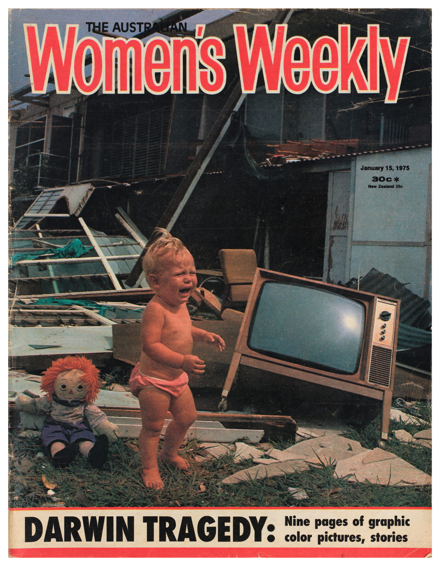 Cyclone Tracy The Australian Women's Weekly January 15, 1975 magazine cover