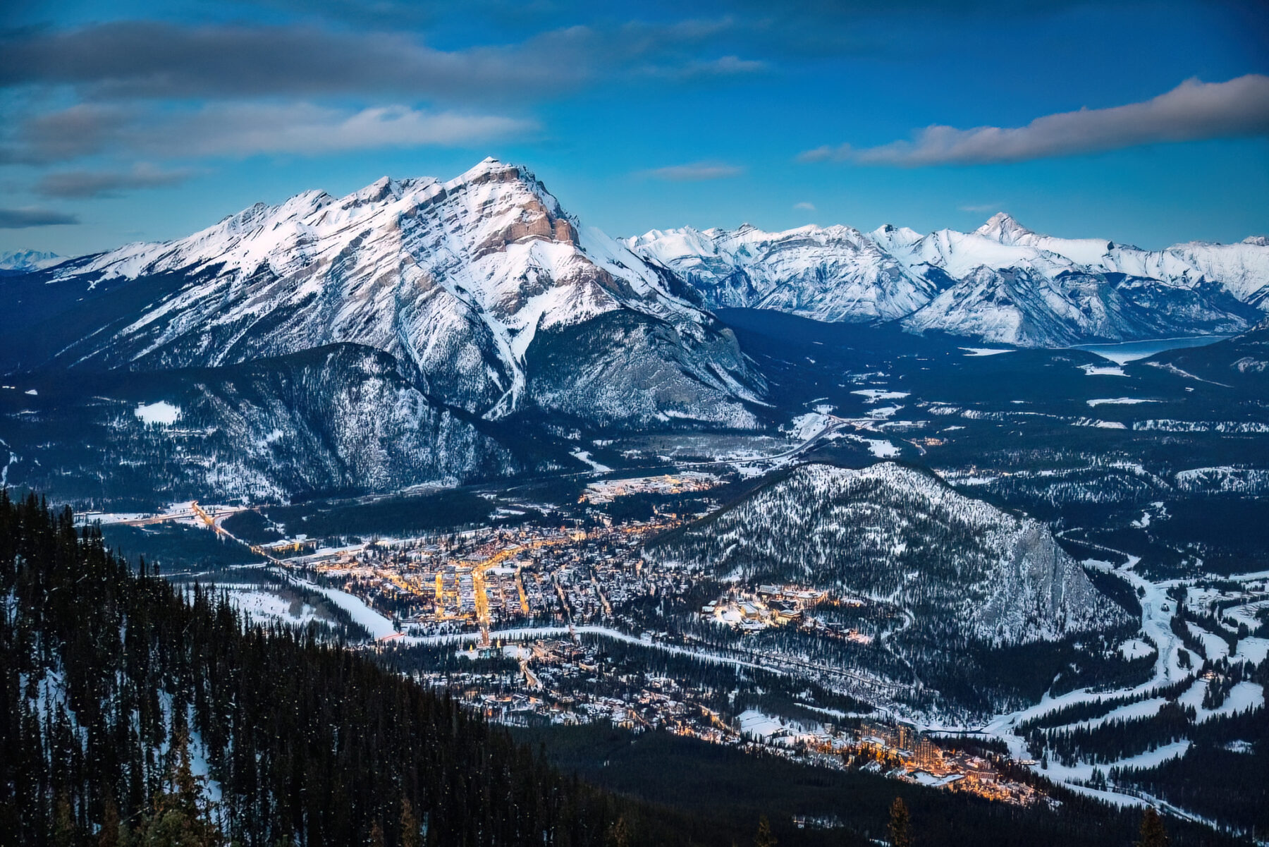 View from Banff Gondola