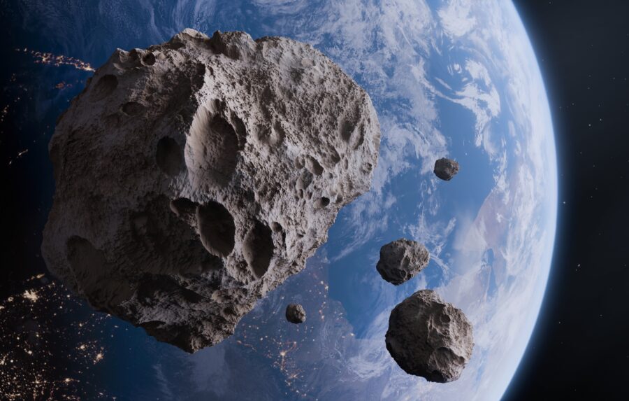 mini-moon orbiting earth