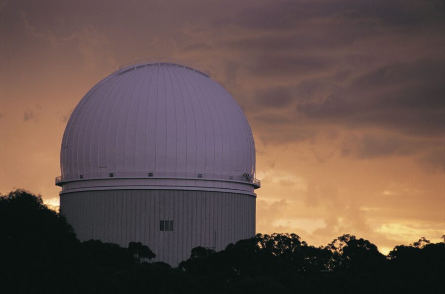 The dome of Anglo-Australian Telescope