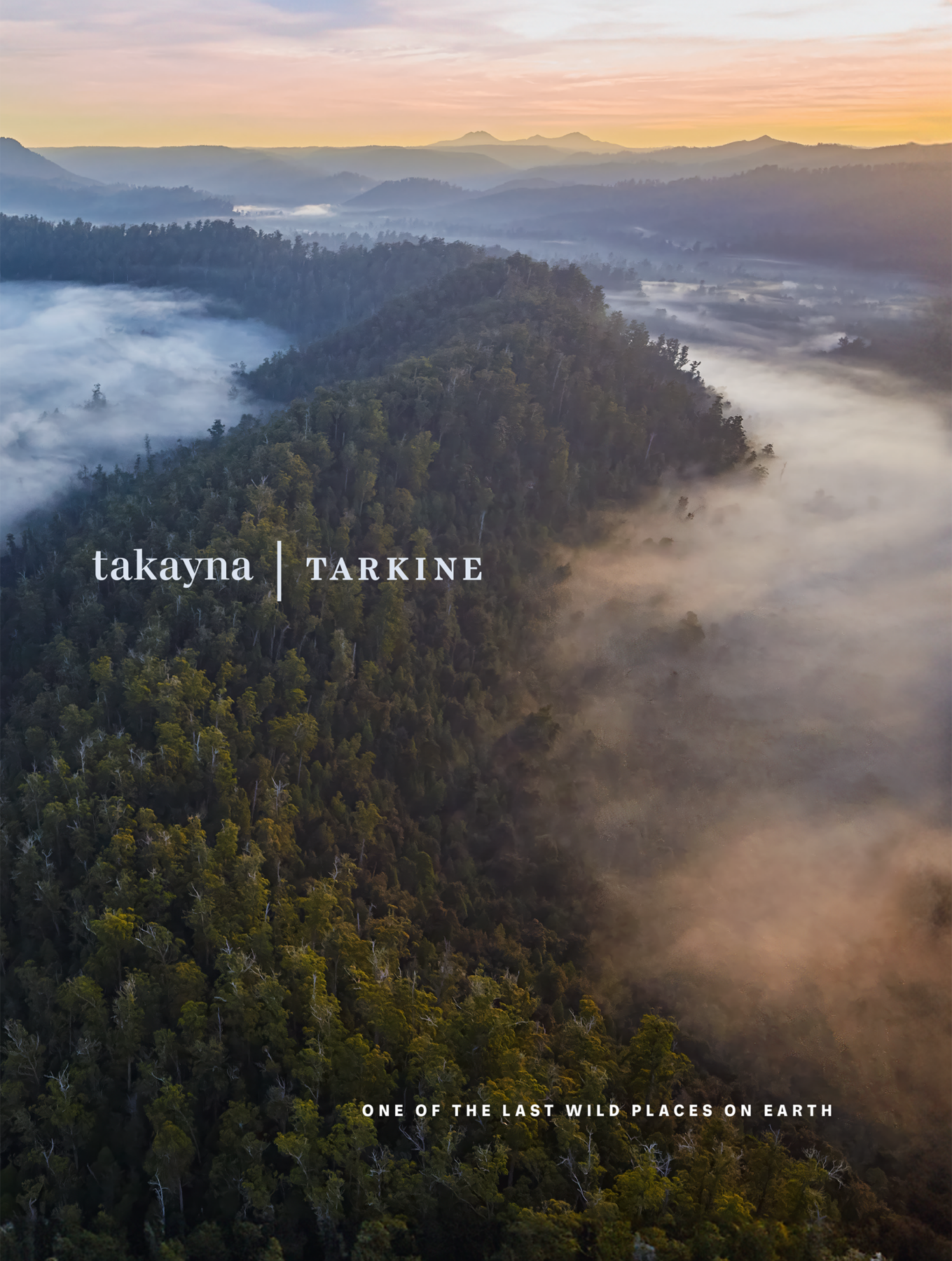 The book cover of 'Takayna/Tarkine'