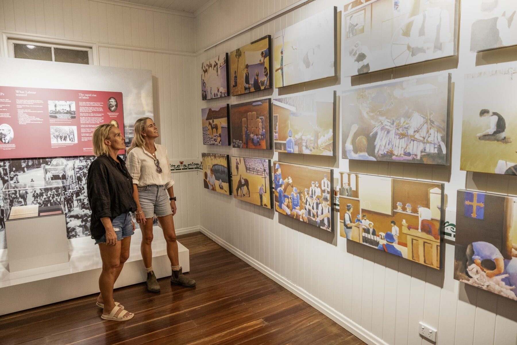 Inside the Australian Workers Heritage Centre