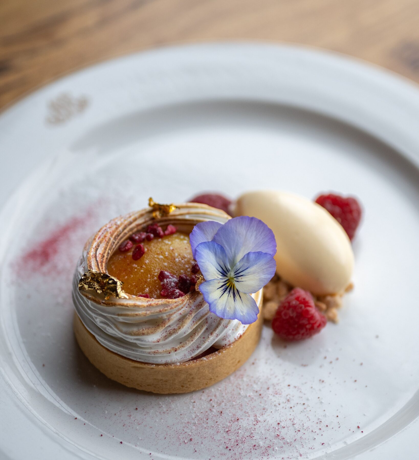Peach Melba at Coombe Yarra Valley