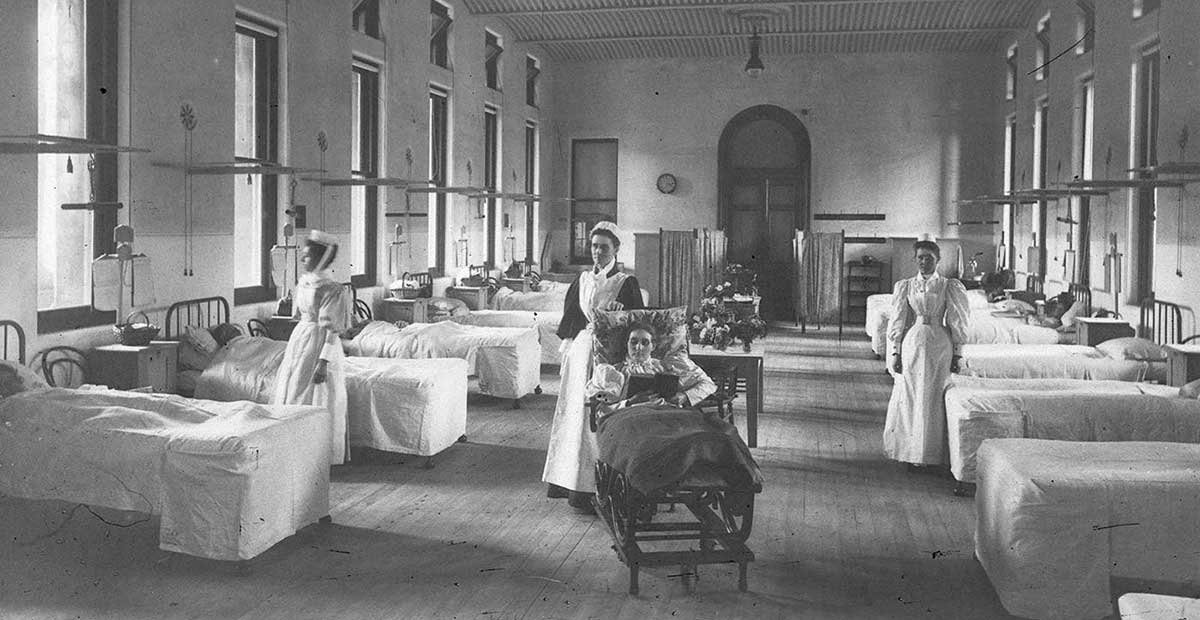 Sydney Hospital, circa 1890s