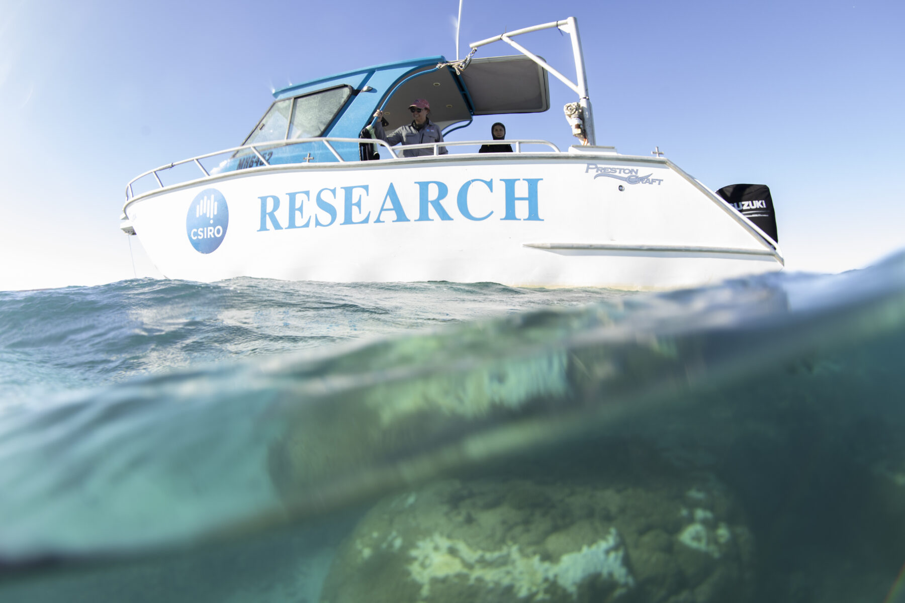 CSIRO RESEARCH BOAT