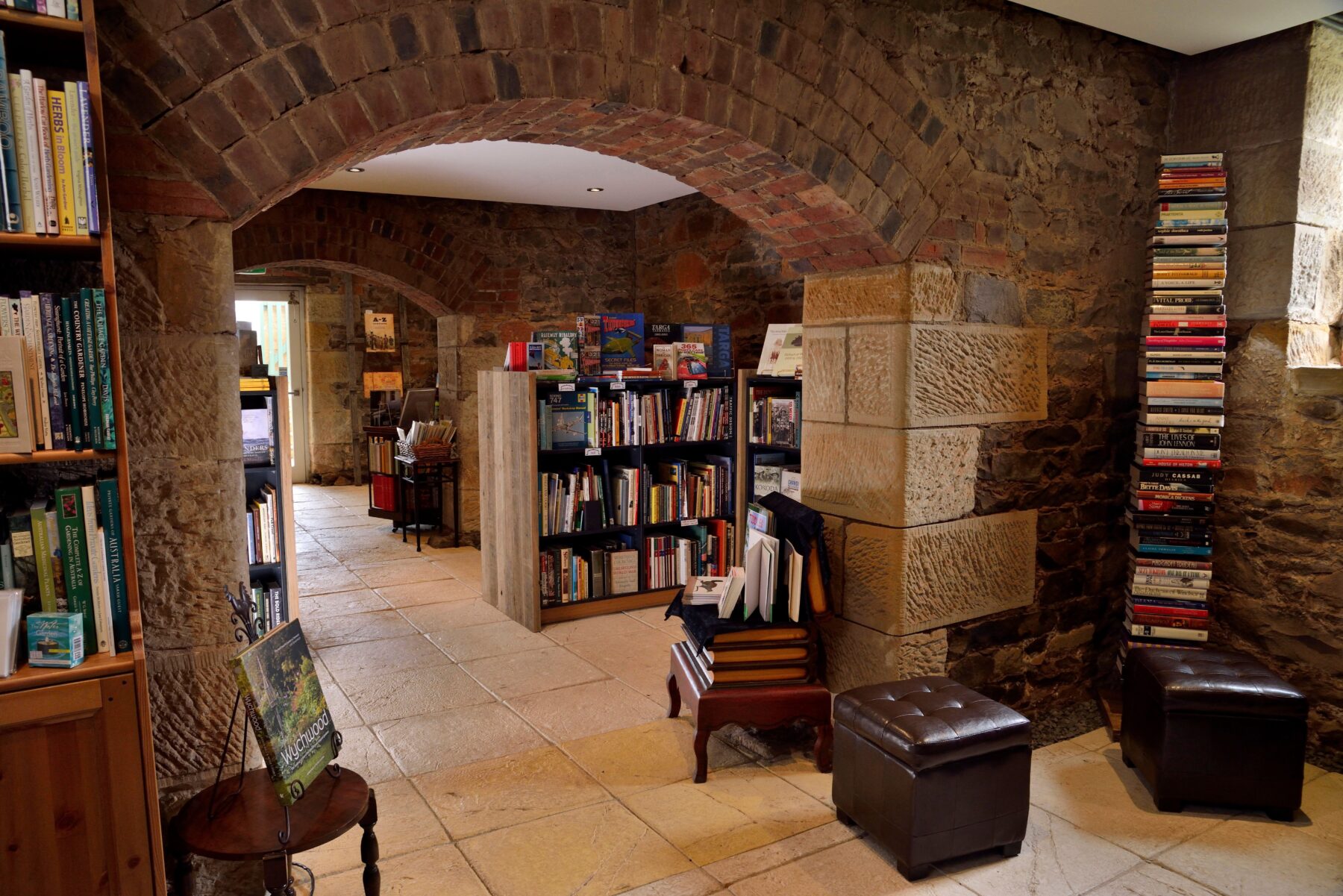 The Book Cellar interior