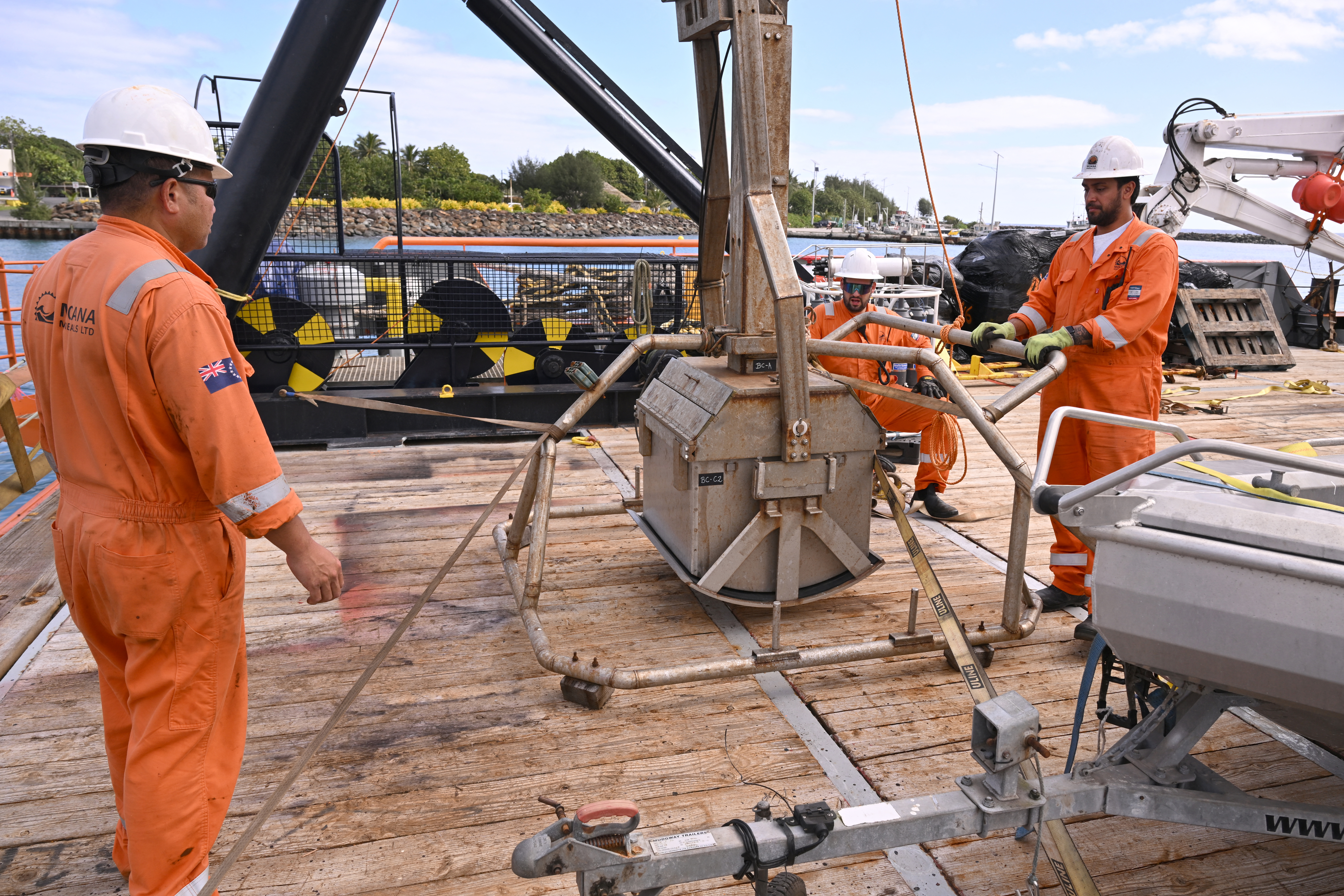 Deep sea mining equipment